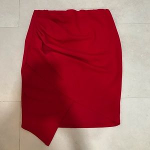 Nasty Gal Red Skirt